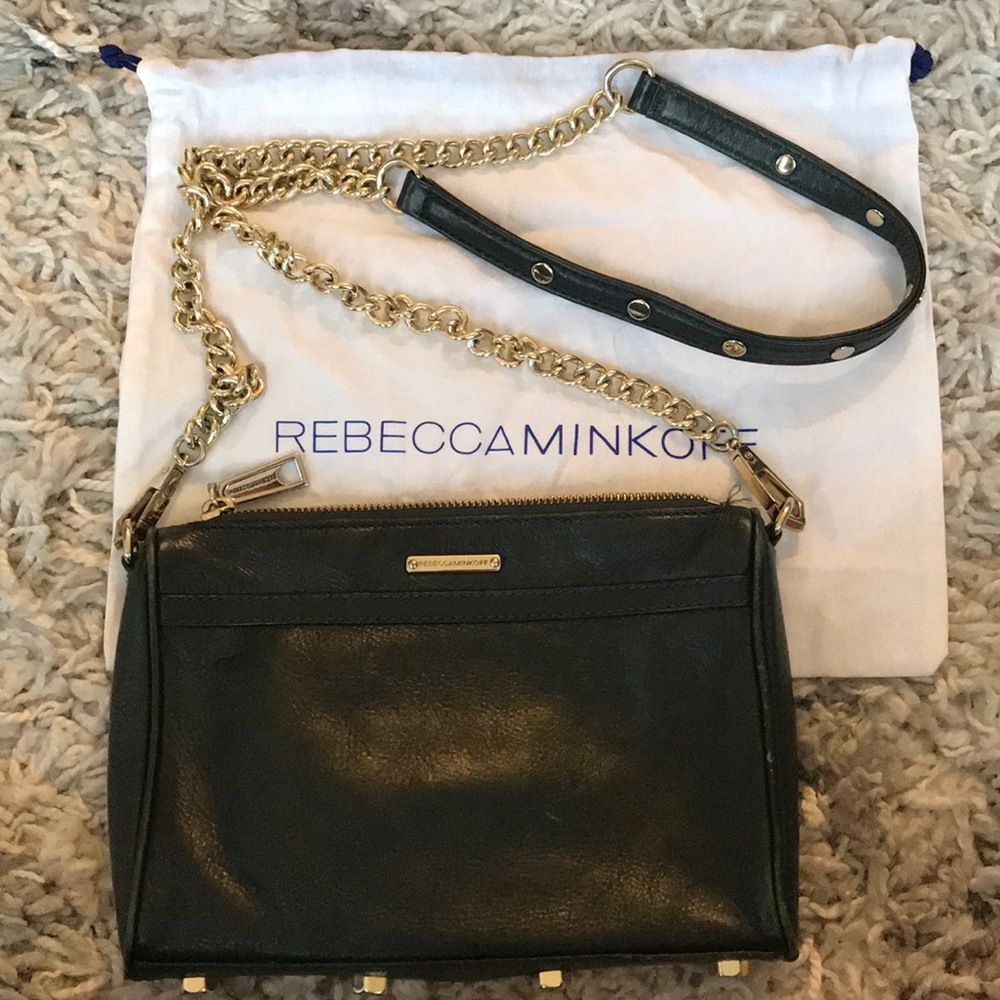 Rebecca Minkoff MAC crossbody dark green